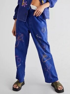 Free People x The Wolves Utility Desert Sketch Pants
